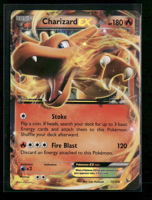 Charizard EX (11) XY - Flashfire #11/106 - Front