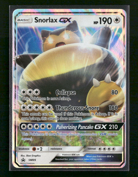 Snorlax GX SM Promos #SM05 - Front