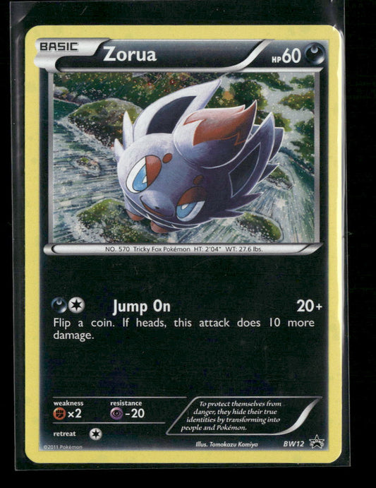 Zorua Black and White Promos #BW12 - Front