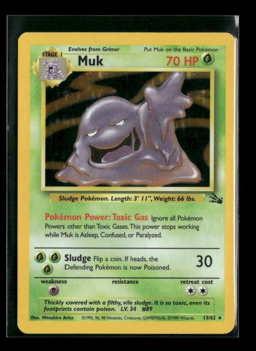 Muk (13) Fossil #13/62 - Front