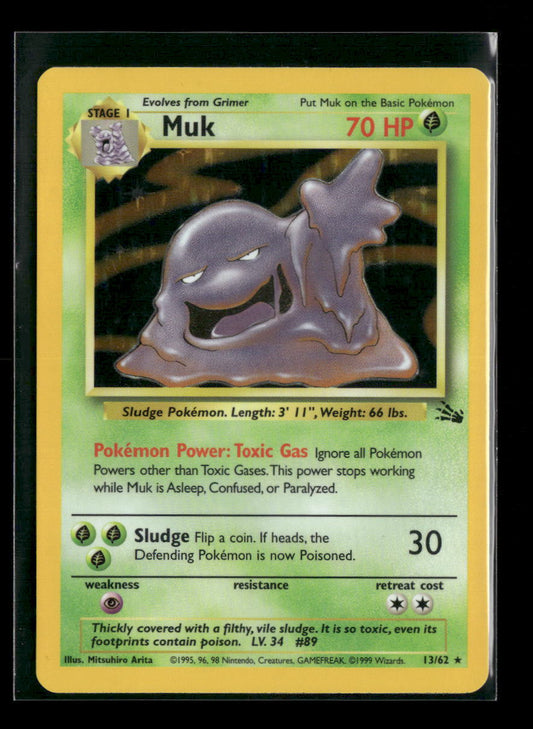 Muk (13) Fossil #13/62 - Front