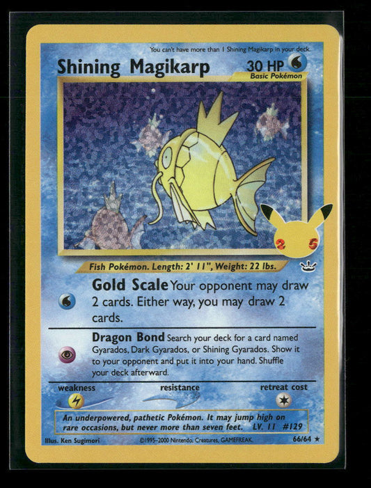 Shining Magikarp Celebrations: Classic Collection #66/64 - Front