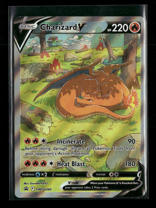 Charizard V SWSH: Sword & Shield Promo Cards #SWSH260 - Front