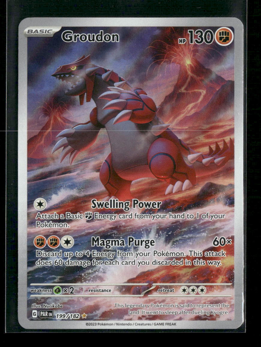 Groudon SV04: Paradox Rift #199/182 - Front
