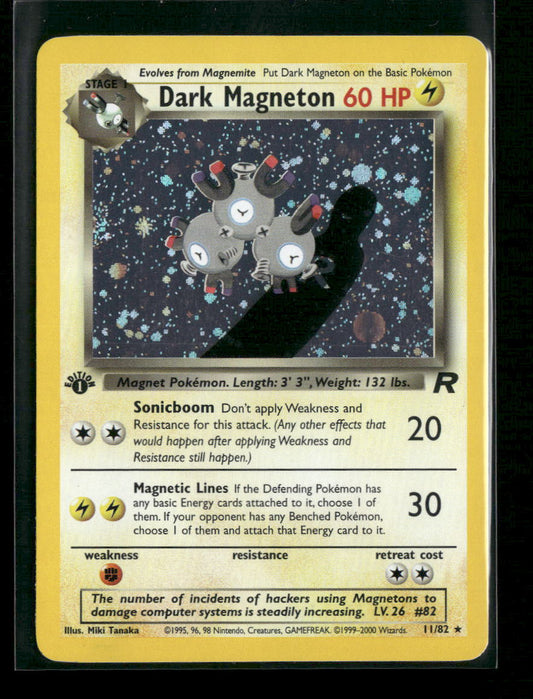 Dark Magneton (11) Team Rocket #11/82 - Front