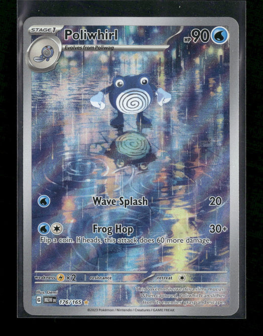 Poliwhirl SV: Scarlet & Violet 151 #176/165 - Front