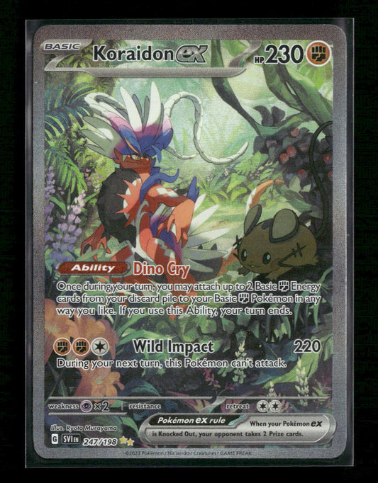 Koraidon ex SV01: Scarlet & Violet Base Set #247/198 - Front