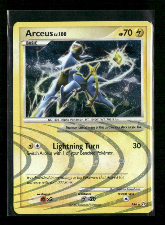 Arceus (AR6) Arceus #AR6 - Front