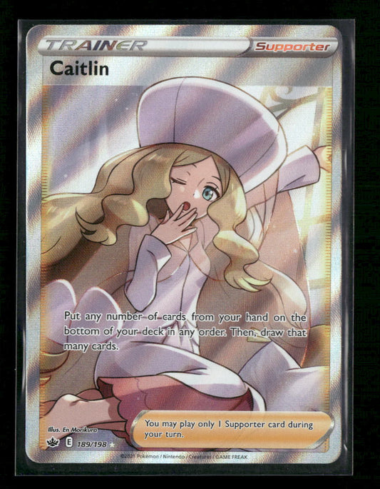 Caitlin (Full Art) SWSH06: Chilling Reign #189/198 - Front