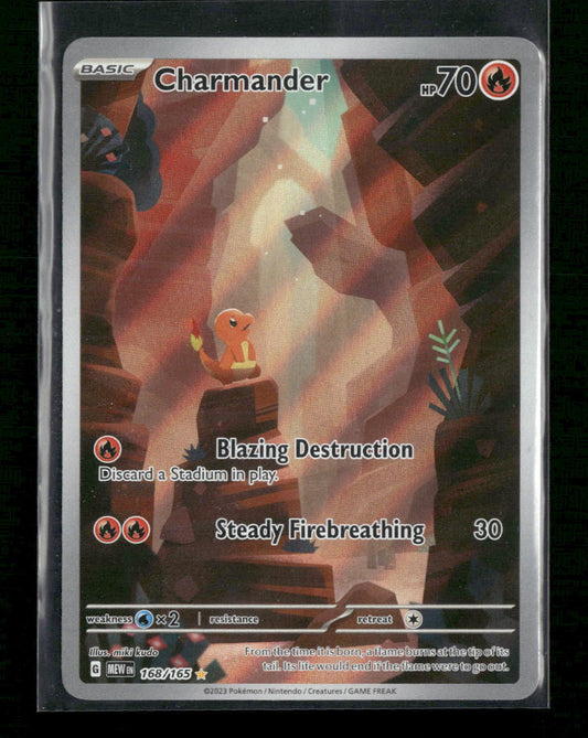Charmander SV: Scarlet & Violet 151 #168/165 - Front