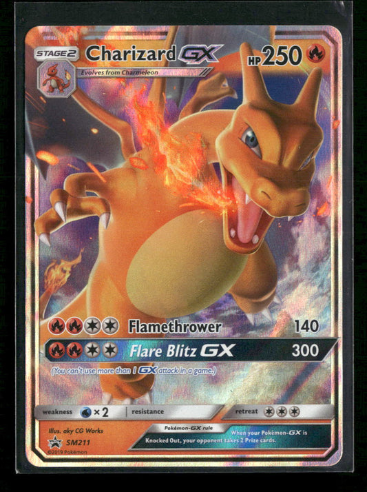 Charizard GX SM Promos #SM211 - Front
