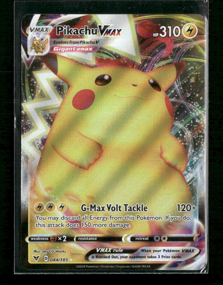 Pikachu VMAX SWSH04: Vivid Voltage #044/185 - Front