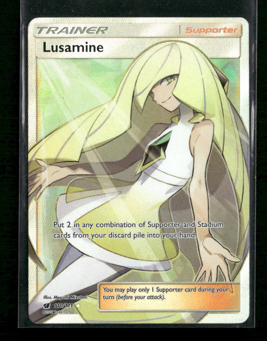 Lusamine (Full Art) SM - Crimson Invasion #110/111 - Front