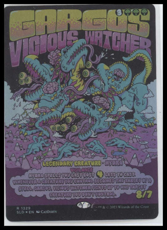 Gargos, Vicious Watcher Secret Lair Drop Series #1329 - Front