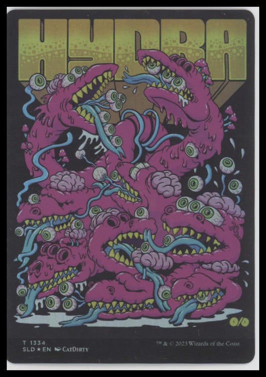 Hydra Token Secret Lair Drop Series #1334 - Front