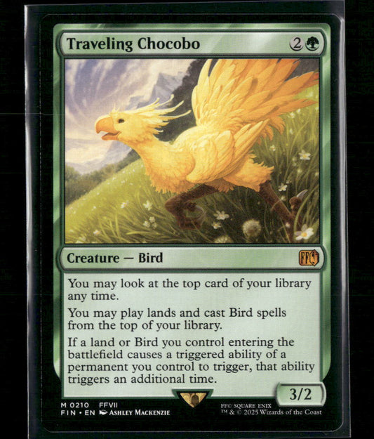 Traveling Chocobo FINAL FANTASY #210 - Front
