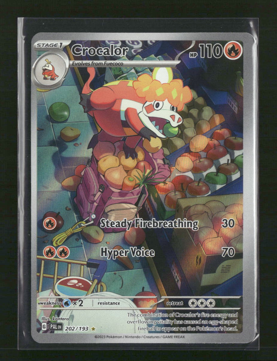Crocalor SV02: Paldea Evolved #202/193 - Front