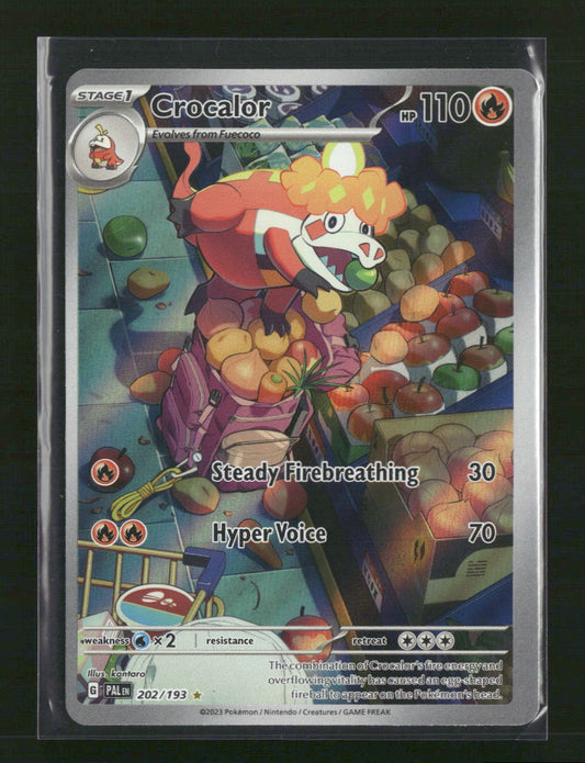 Crocalor SV02: Paldea Evolved #202/193 - Front