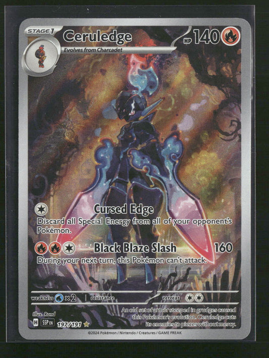 Ceruledge SV08: Surging Sparks #197/191 - Front