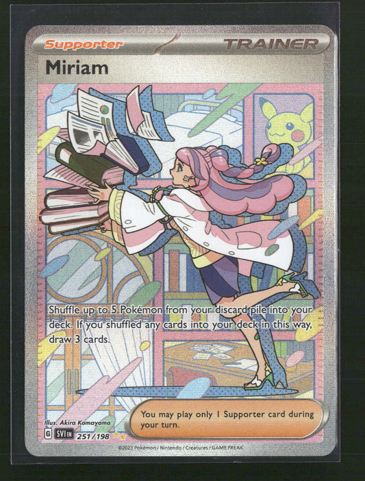 Miriam SV01: Scarlet & Violet Base Set #251/198 - Front
