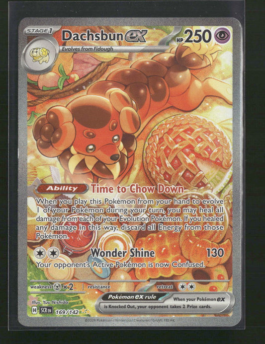 Dachsbun ex SV07: Stellar Crown #169/142 - Front