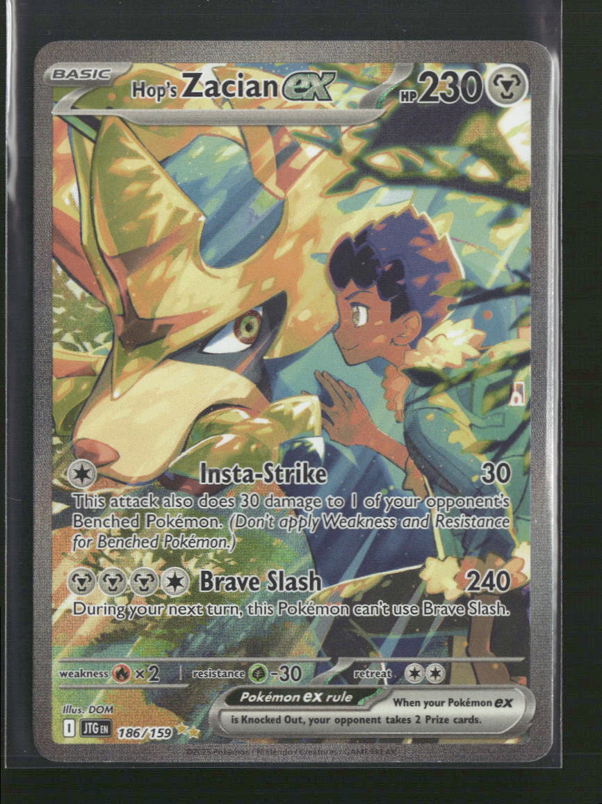 Hop's Zacian ex SV09: Journey Together #186/159 - Front