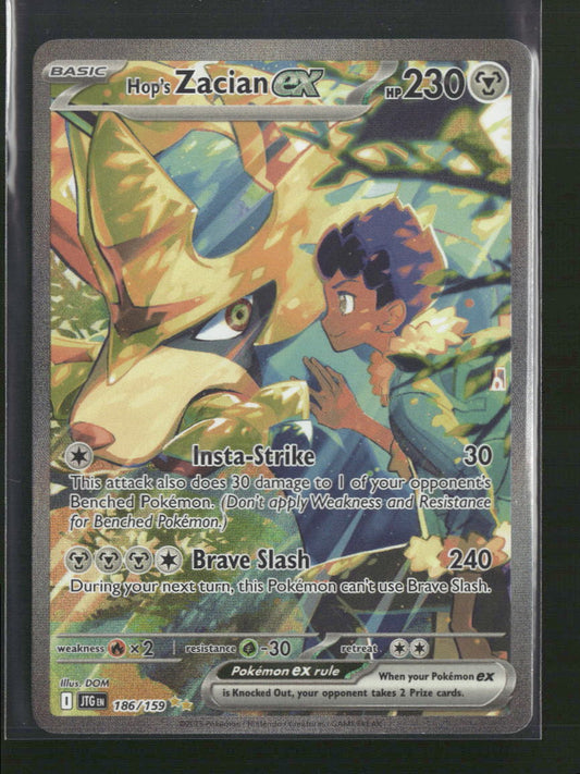 Hop's Zacian ex SV09: Journey Together #186/159 - Front