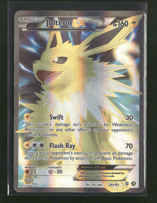 Jolteon EX Alternate Art Promos #028a/083 - Front