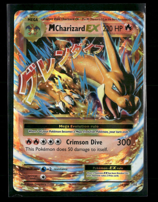 M Charizard EX (Y) XY - Flashfire #13/106 - Front