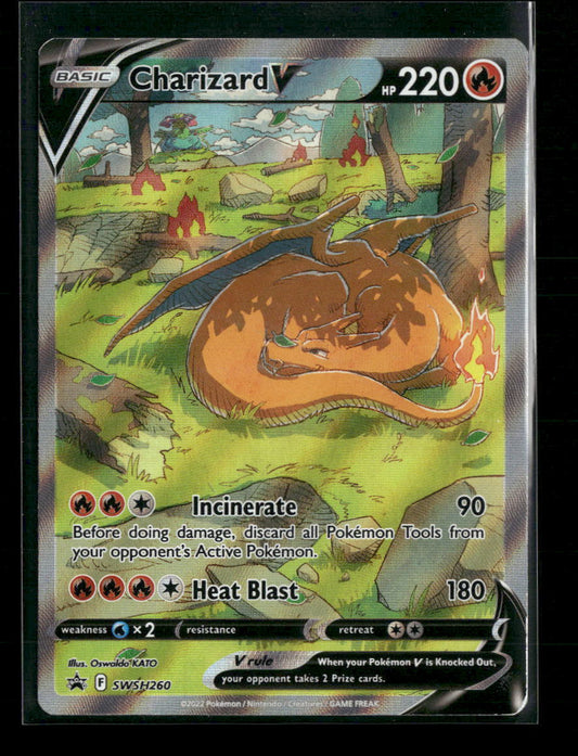 Charizard V SWSH: Sword & Shield Promo Cards #SWSH260 - Front