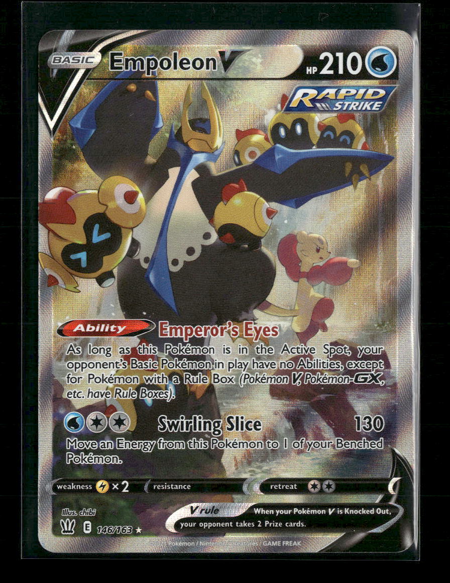Empoleon V (Alternate Full Art) SWSH05: Battle Styles #146/163 - Front