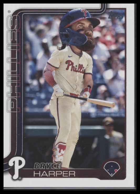 Bryce Harper 2025 Topps #250b - Front
