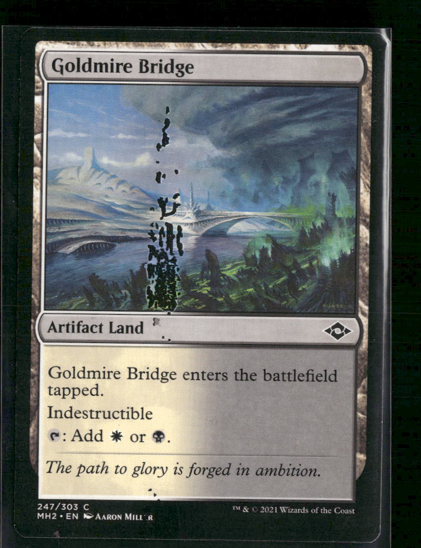 Goldmire Bridge Modern Horizons 2 #247 ERROR PRINT - Front