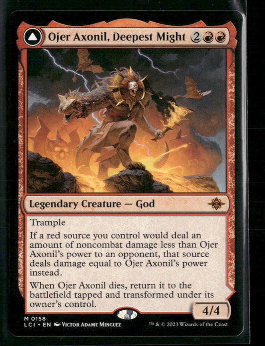 Ojer Axonil, Deepest Might The Lost Caverns of Ixalan #158 - Front