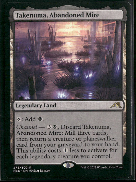 Takenuma, Abandoned Mire Kamigawa: Neon Dynasty #278 - Front