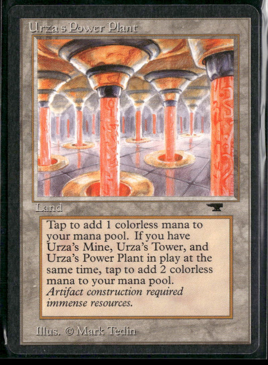 Urza's Power Plant (Columns) Antiquities # - Front
