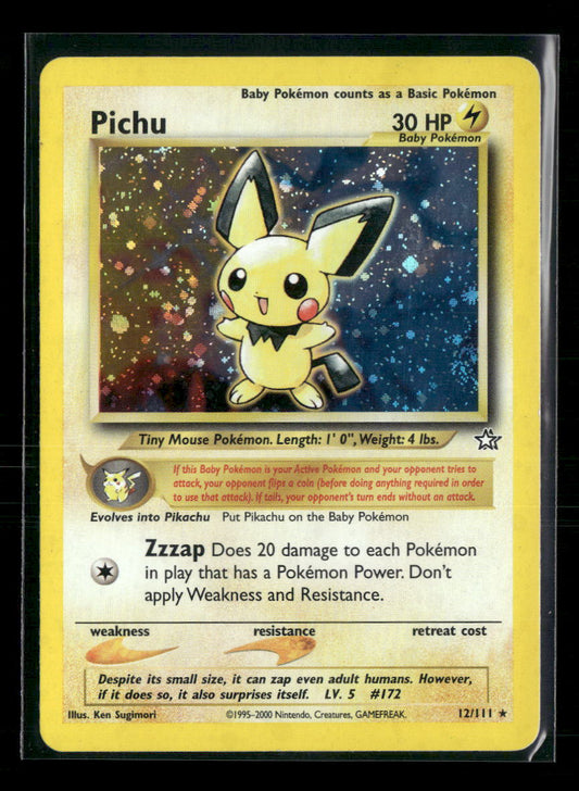 Pichu Neo Genesis #012/111 - Front