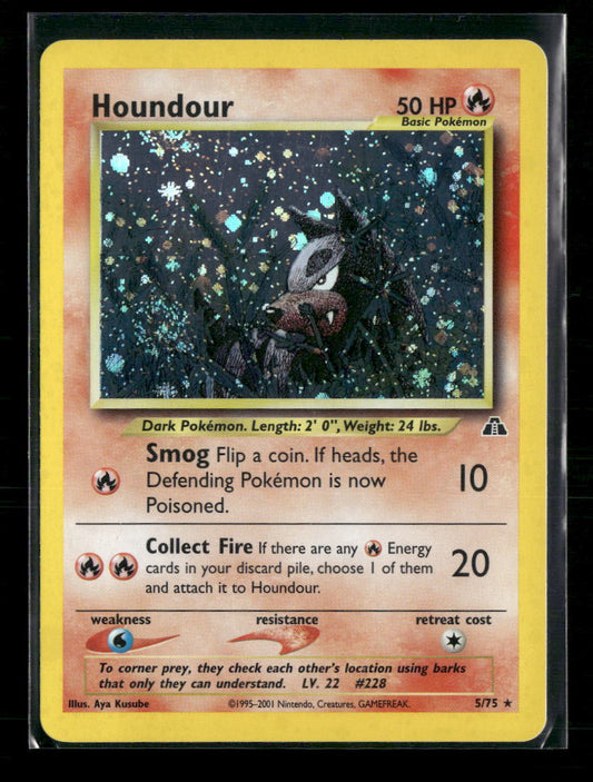Houndour (5) Neo Discovery #05/75 - Front