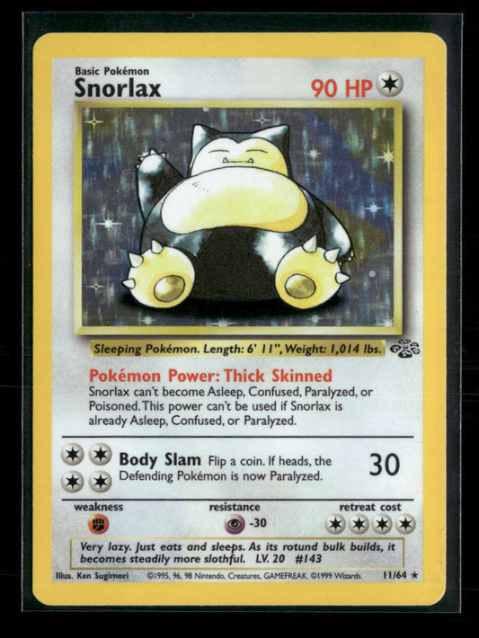 Snorlax (11) Jungle #11/64 - Front