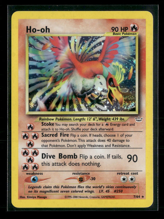 Ho-oh (7) Neo Revelation #07/64 - Front