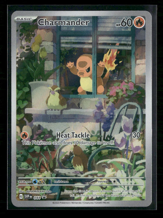 Charmander SV: Scarlet & Violet Promo Cards #044 - Front