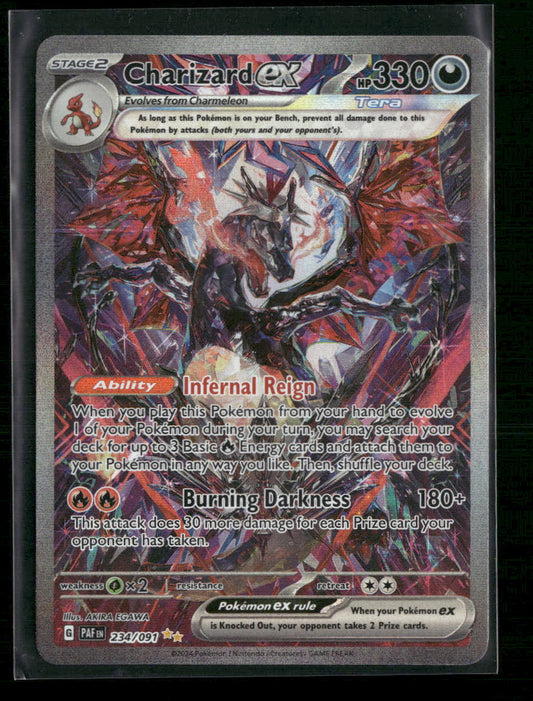 Charizard ex SV: Paldean Fates #234/091 - Front