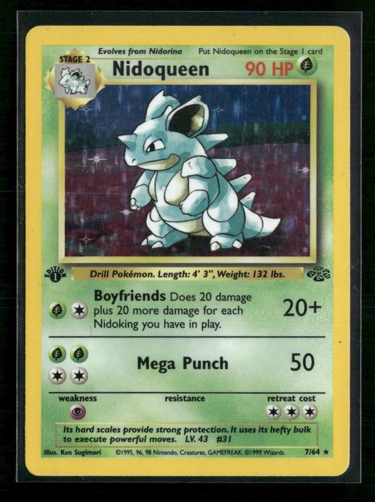 Nidoqueen (7) Jungle #07/64 - Front
