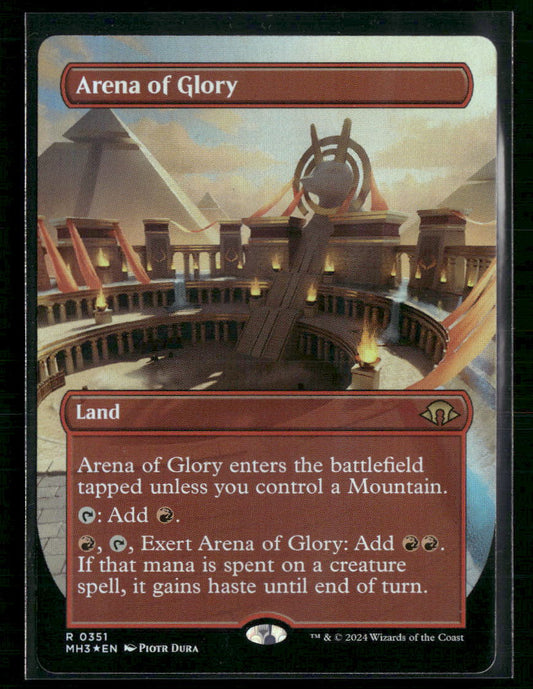 Arena of Glory (Borderless) Modern Horizons 3 #351 Foil - Front