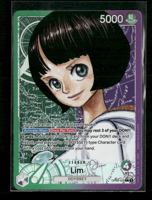 Lim (022) (Parallel) Emperors in the New World #OP09-022 - Front