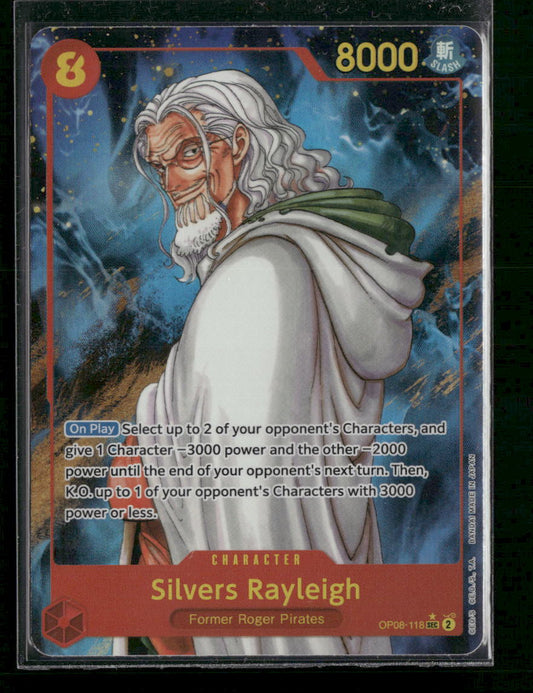 Silvers Rayleigh (Parallel) Two Legends #OP08-118 - Front