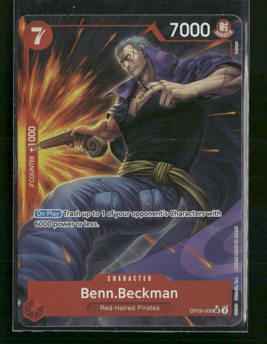 Benn.Beckman (Parallel) Emperors in the New World #OP09-009 - Front