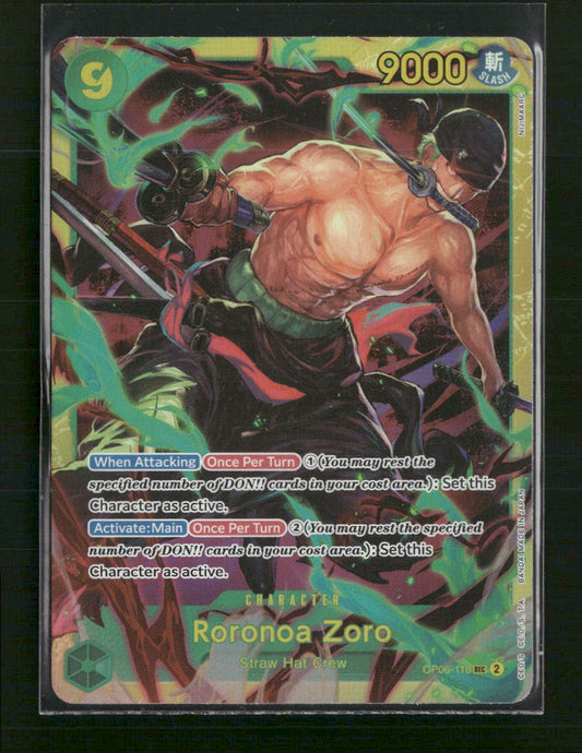 Roronoa Zoro Wings of the Captain #OP06-118 - Front