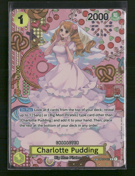 Charlotte Pudding (SP) Two Legends #OP03-112 - Front