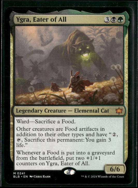 Ygra, Eater of All Bloomburrow #241 - Front